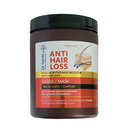 Dr Sante Maska Anti Hair Loss 1000 ml do osłabionych włosów z tendencją do wypadania