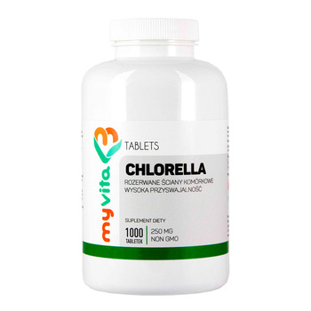 MyVita Chlorella 250mg, 1000 tabletek