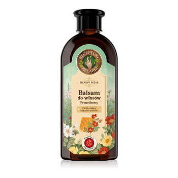 Receptury Zielarki Balsam kwiatowy propolis zwiększający objętość włosów 350ml